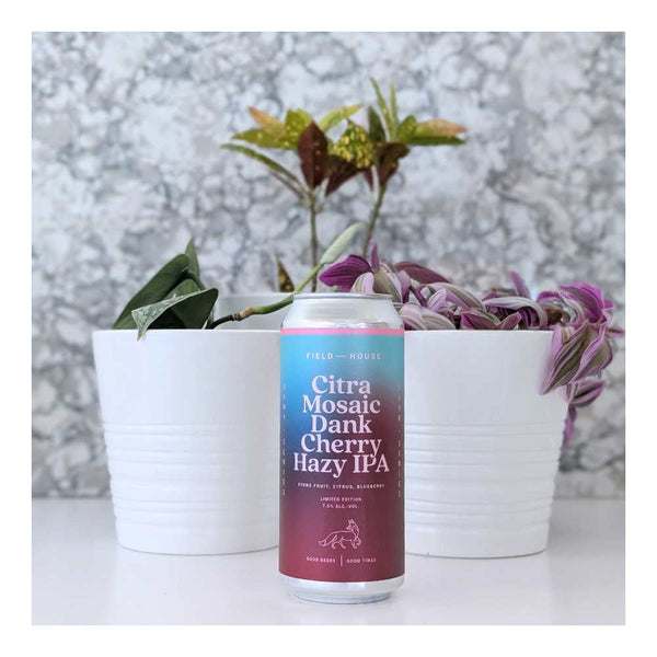 Field House Brewing Co. Citra Mosaic Dank Cherry Hazy IPA