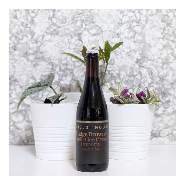 Field House Brewing Co. Fudge Brownie Vanilla Ice Cream Imperial Dessert Stout
