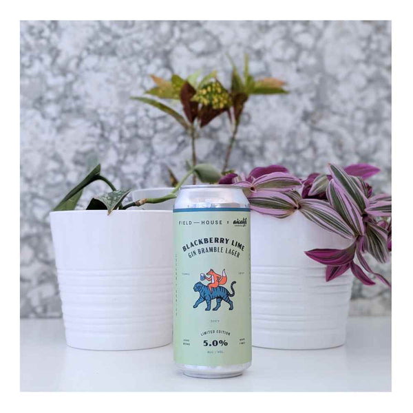 Field House Brewing Co. x Nice Life Cocktails Blackberry Lime Gin Lager