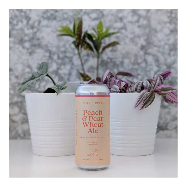 Field House Brewing Co. Peach & Pear Wheat Ale