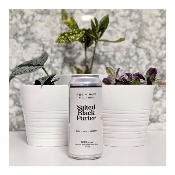 Field House Brewing Co. Non-Alcoholic Salted Black Porter