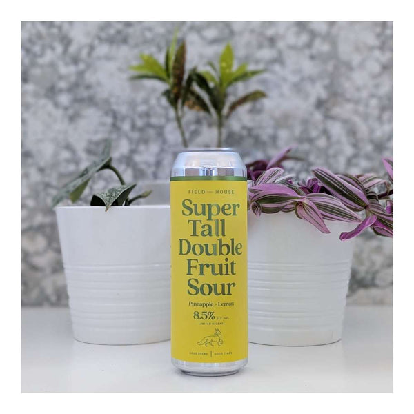Field House Brewing Co. Super Tall Double Fruit Sour: Pineapple + Lemon Sour