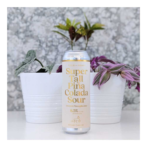 Field House Brewing Co. Super Tall Pina Colada Sour