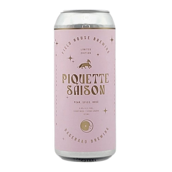 Field House Brewing Co. x Dageraad	Brewing Piquette Saison