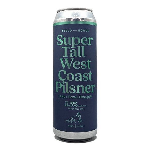Field House Brewing Co. Super Tall West Coast Pilsner