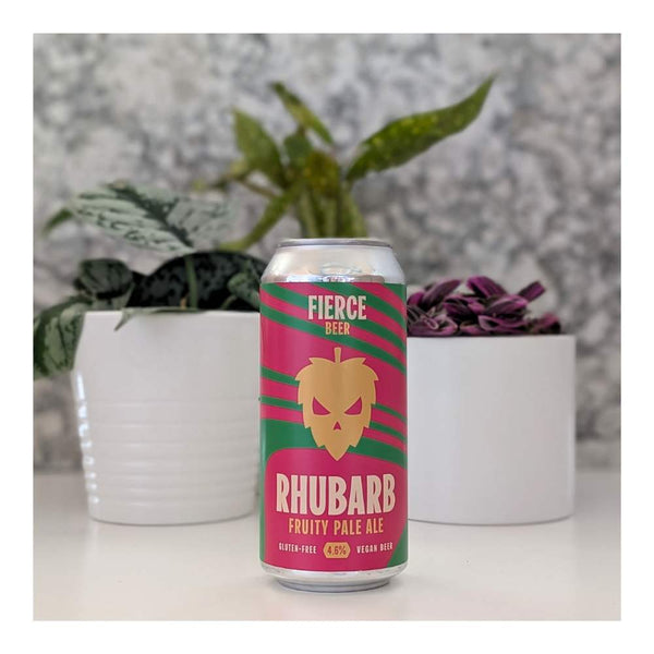 Fierce Beer Rhubarb Fruity Pale Ale Gluten Free