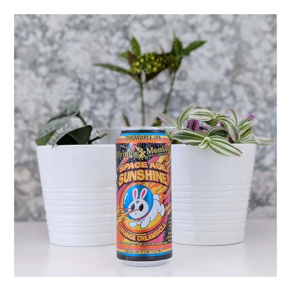 Flying Monkeys Craft Brewery Space Age Sunshine Quadruple Orange Creamsicle IPA