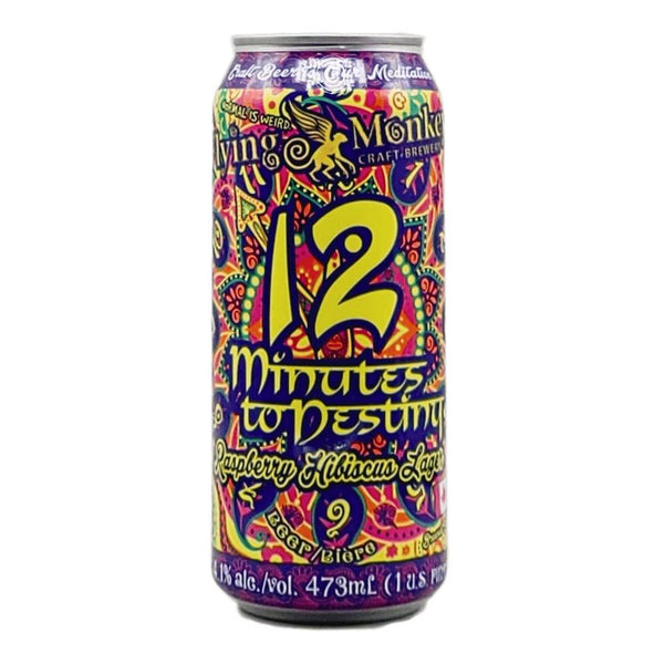 Flying Monkeys Craft Brewery 12 Minutes to Destiny Raspberry Hibiscus Lager