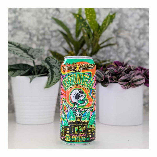 Flying Monkeys Craft Brewery Kryptonite 7.0 Smooth Lager