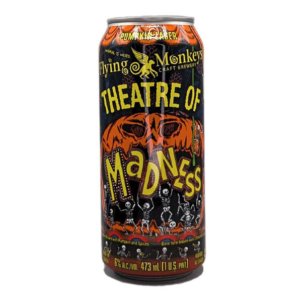 Flying Monkeys Craft Brewery Theatre of Madness Pumpkin Amber Lager