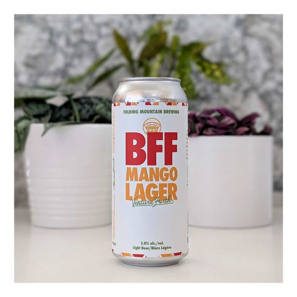 Folding Mountain Brewing BFF Mango Lager