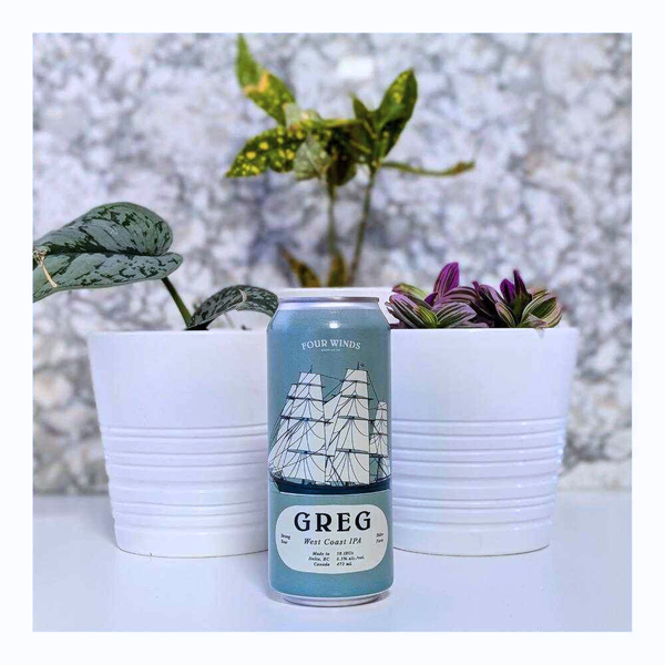 Four Winds Brewing Co. Greg West Coast IPA