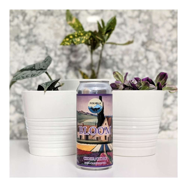 Fox Hills Cidery Bloom Blueberry, Lemon, Violet and Lavender Cider