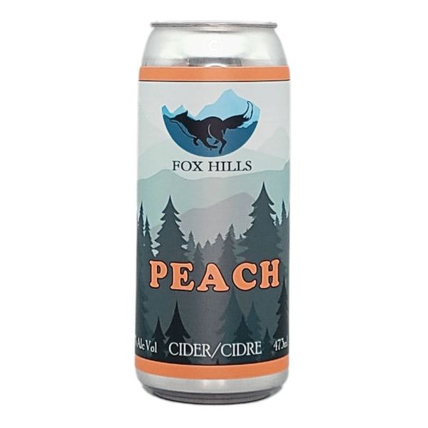 Fox Hills Cidery Peach Cider
