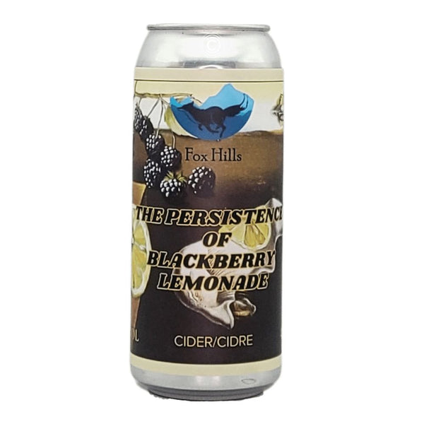 Fox Hills Cidery The Persistence of Blackberry Lemonade Cider