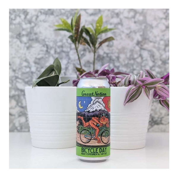 Great Notion Brewing Bicycle Day Peach Apricot Pineapple Tangerine Sour