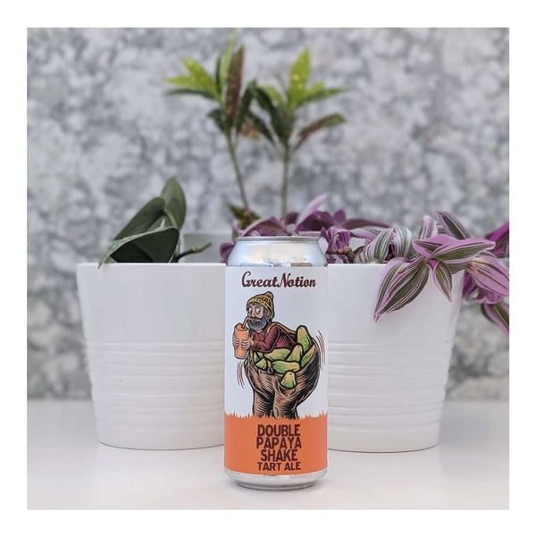 Great Notion Brewing Double Papaya Shake Papaya Passionfruit Vanilla Imperial Sour