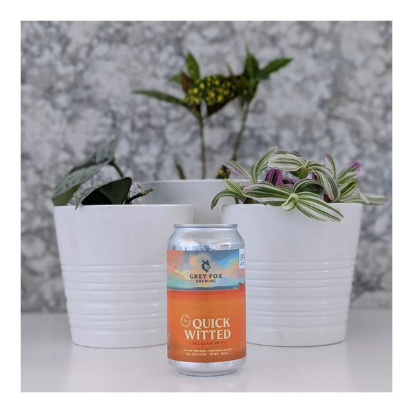 Grey Fox Brewing Quick Witted Wit Gluten Free
