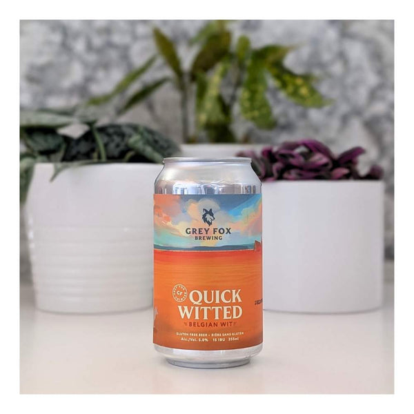 Grey Fox Brewing Quick Witted Wit Gluten Free
