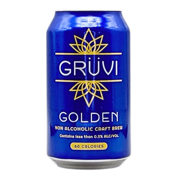Gruvi Golden Lager Non-Alcoholic