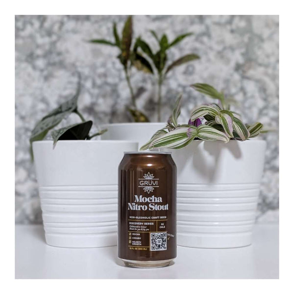 Gruvi Mocha Nitro Stout Non-Alcoholic