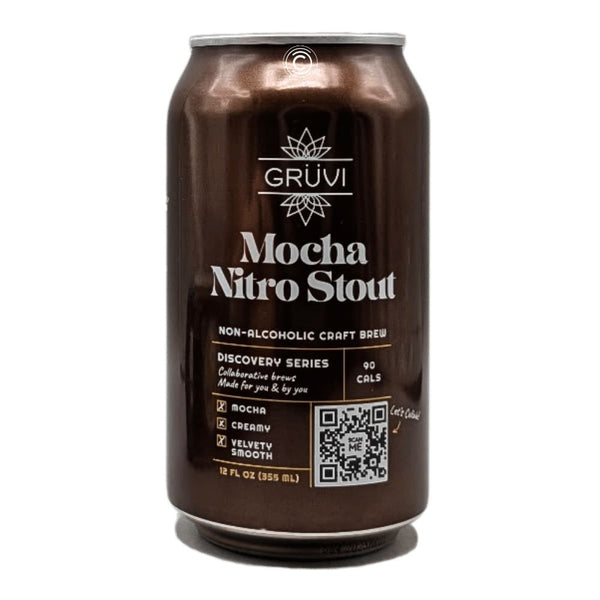 Gruvi Mocha Nitro Stout Non-Alcoholic