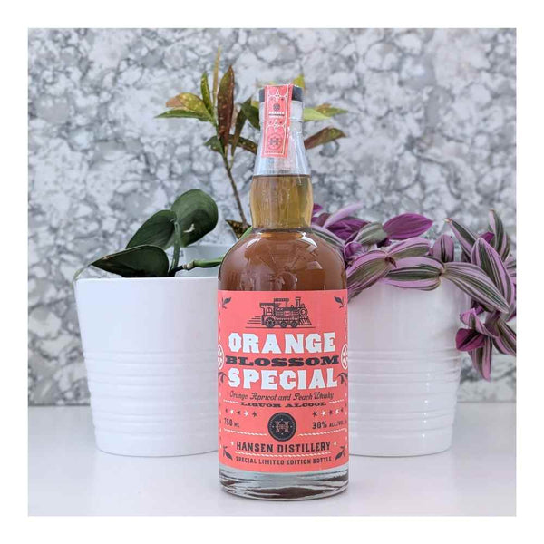 Hansen Distillery Orange Blossom Special Orange, Apricot and Peach Whisky