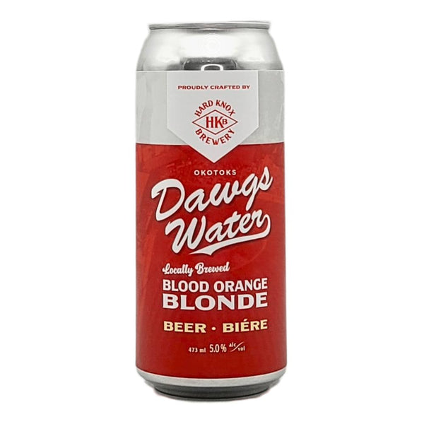 Hard Knox Brewery Dawgs Water Blood Orange Blonde