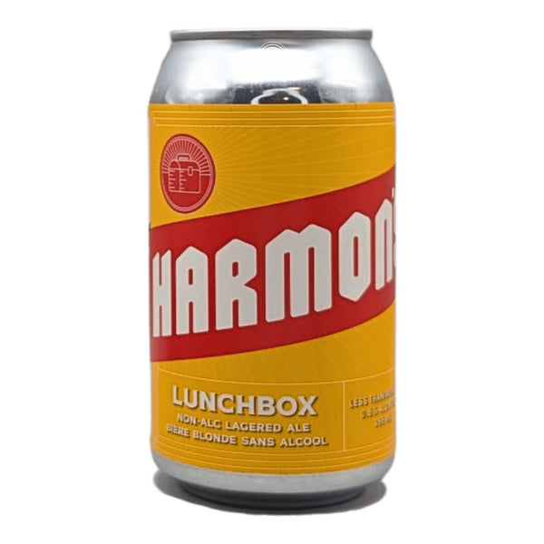 Harmon's Non-Alc Craft Brewing Lunchbox Non-Alcoholic Lagered Ale