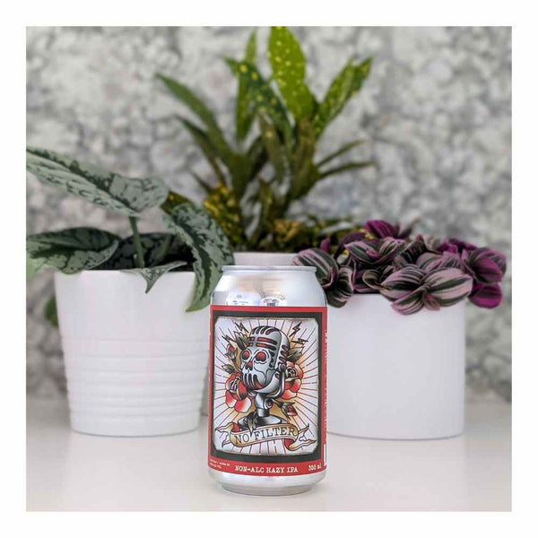 Harmon's Non-Alc Craft Brewing No Filter Non-Alcoholic Hazy IPA