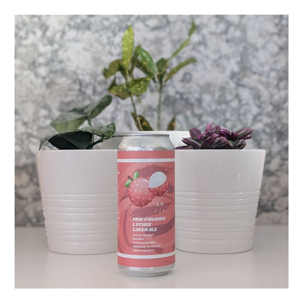 Hermit's Brewery Pink Paradise Lychee Lagered Ale