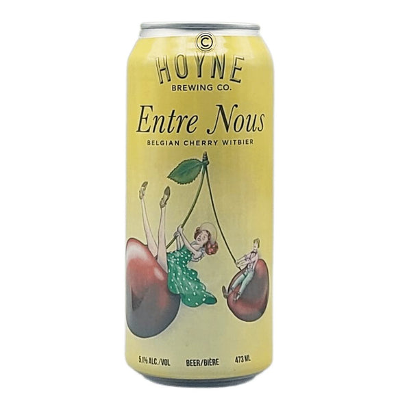 Hoyne Brewing Company Entre Nous Belgian Cherry Witbier