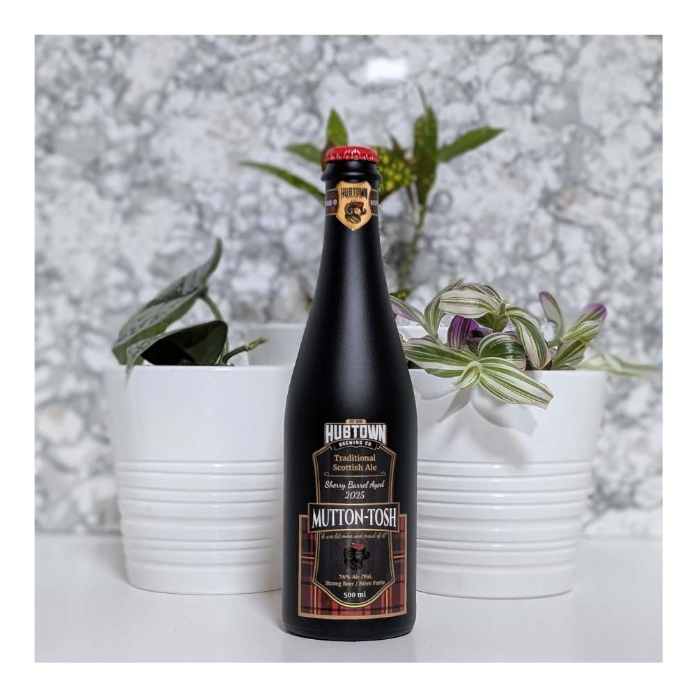 Hub Town Brewing Co. MUTTON-tosh Sherry Barrel Aged Scottish Ale ...