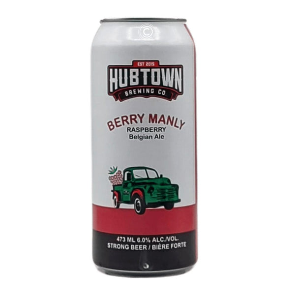 Hubtown Brewing Co. Berry Manly Belgian Blonde Ale