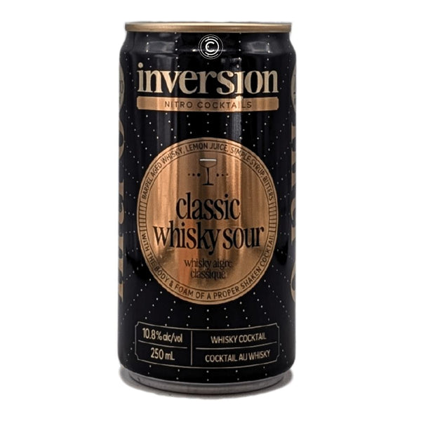 Inversion Nitro Cocktails Classic Whiskey Sour