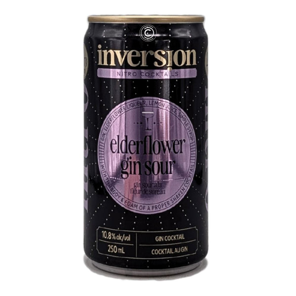 Inversion Nitro Cocktails Elderflower Gin Sour