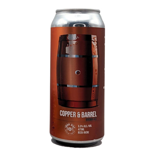 Iron Hat Brewing Company Copper & Barrel Brown Ale