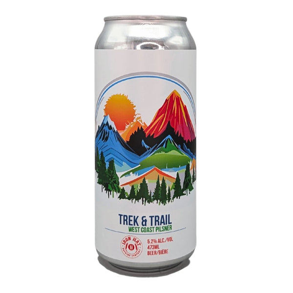 Iron Hat Brewing Company Trek & Trail West Coast Pilsner