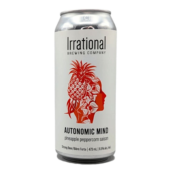 Irrational Brewing Company Autonomic Mind Pineapple Peppercorn Saison