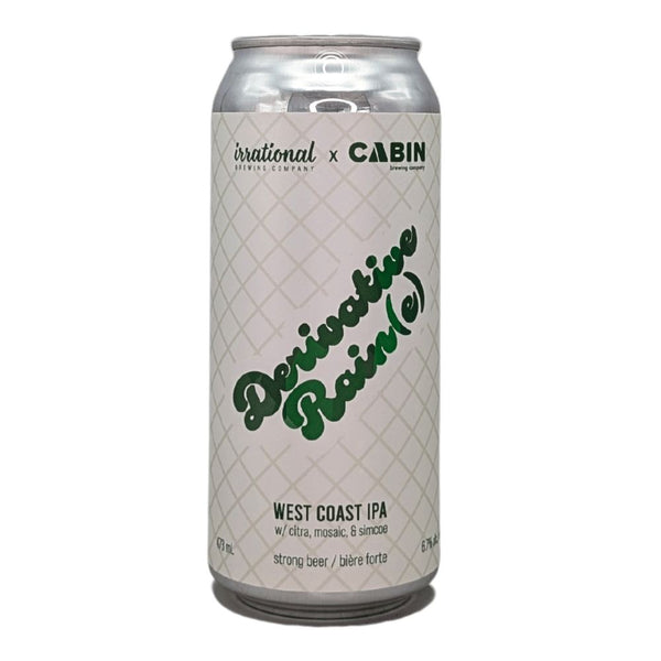 Irrational Brewing Company x Cabin Brewing Derivative Rain(e) West Coast IPA