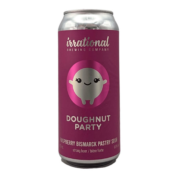 Irrational Brewing Company Doughnut Party Raspberry Bismarck Pastry Sour