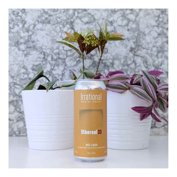 Irrational Brewing Company Ethereal 33: Rice Lager