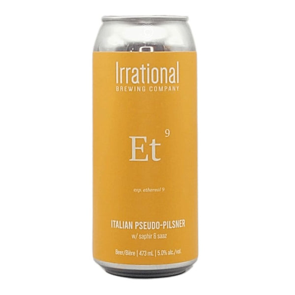 Irrational Brewing Company Exp. Ethereal 9 Pilsner