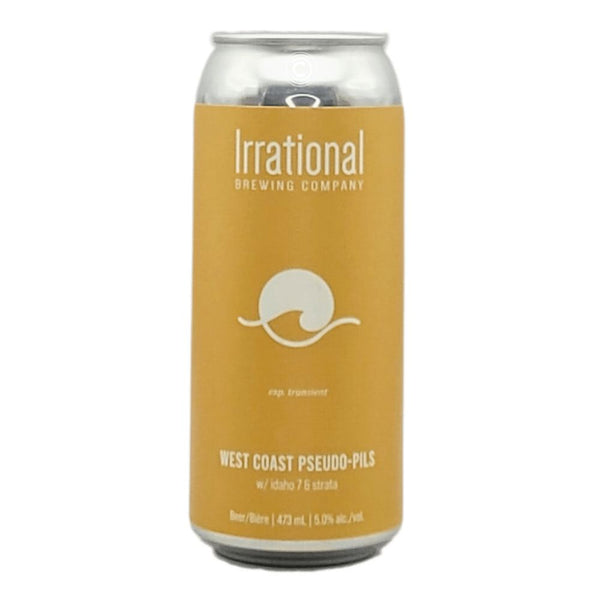 Irrational Brewing Company Exp. Transient West Coast Pseudo-Pilsner