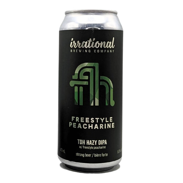 Irrational Brewing Company Freestyle Peacharine Triple Dry Hopped Hazy Double IPA