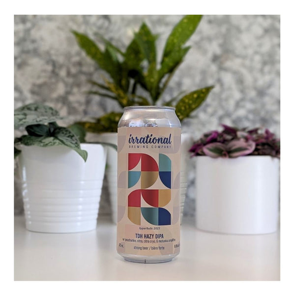 Irrational Brewing Company Hyperbolic 2025: TDH Hazy Double IPA