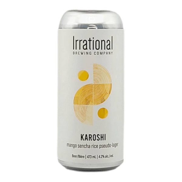 Irrational Brewing Company Karoshi Mango Sencha Rice Pseudo Lager