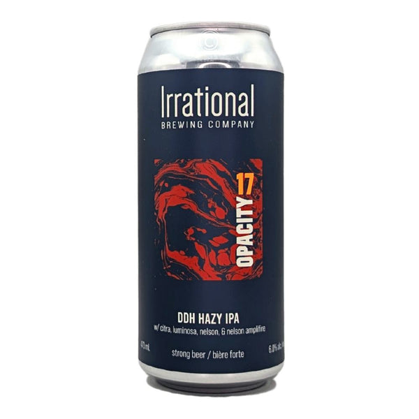 Irrational Brewing Company Exp. Opacity 17 DDH Hazy IPA