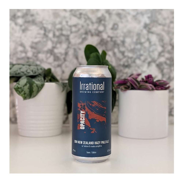 Irrational Brewing Company Exp. Opacity 24 DDH NZ Hazy Pale Ale
