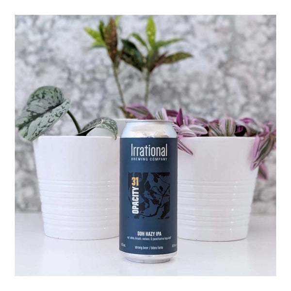Irrational Brewing Company Exp. Opacity 31 DDH Hazy IPA
